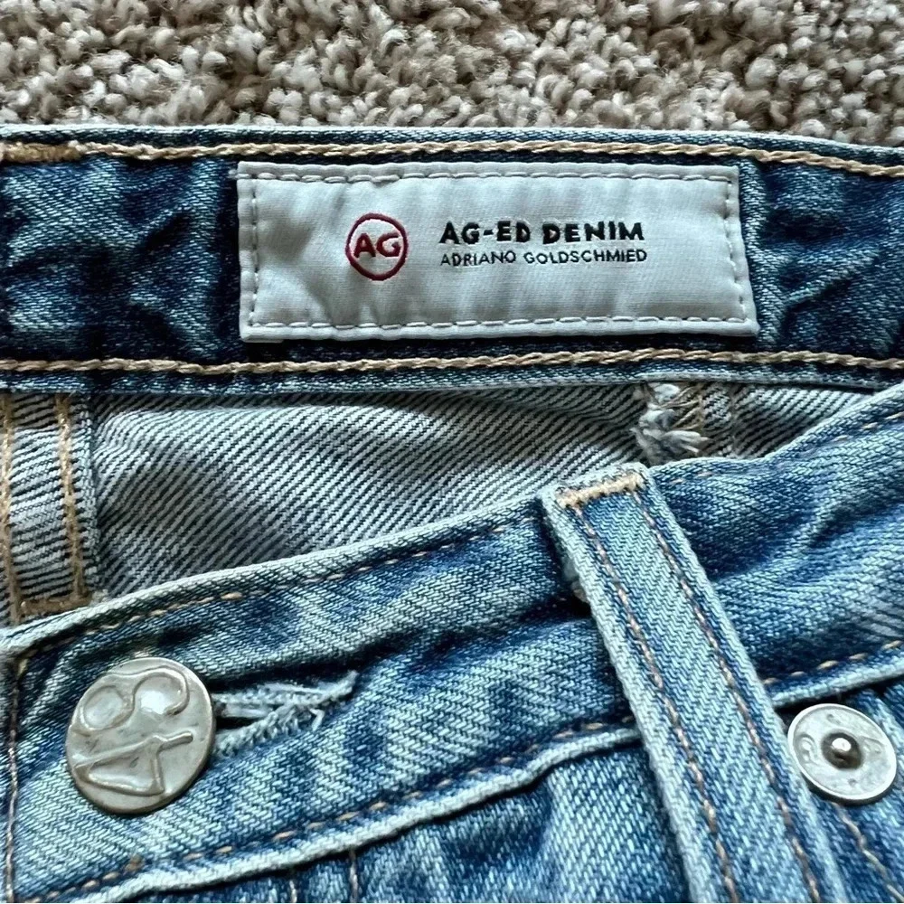 AG Phoebe Vintage High Waist Tapered Straight Leg Jeans 18 Years Vaulted 28